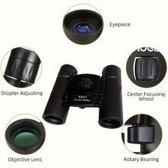 Portable HD Binoculars for Travel Camping Hiking