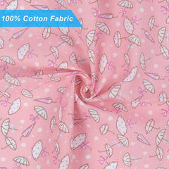 7pcs Cotton Fabric Scraps for Patchwork DIY Cotton Fabric 50 X 19 7in