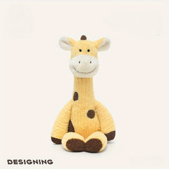 Giraffe Plush Toy Stuffed Animal Doll Pillow for Girls