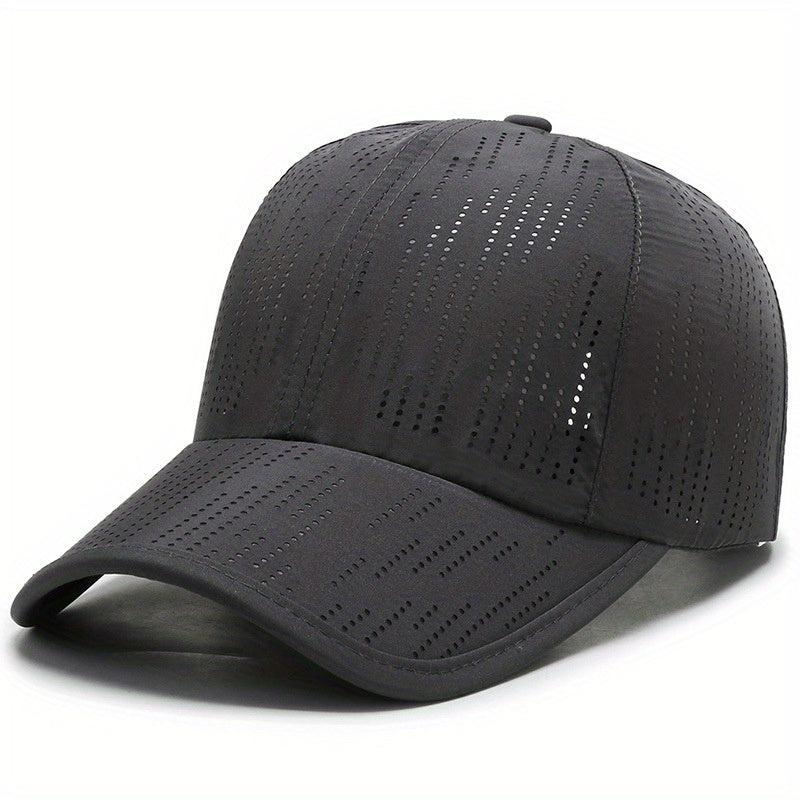 Unisex Quick Drying Laser Hole Outdoor Hat