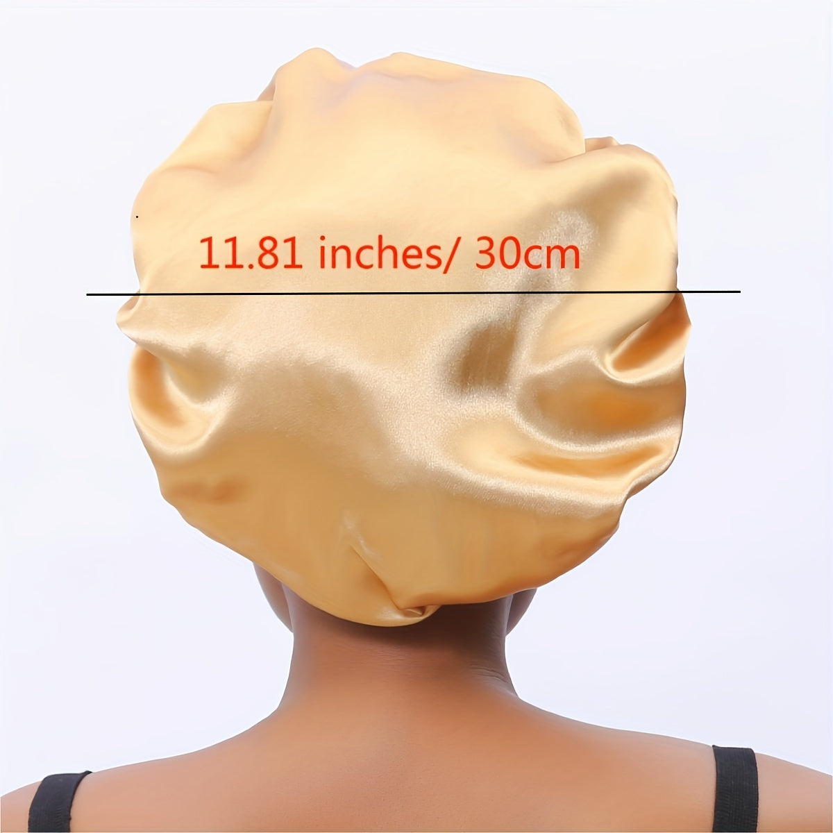Wide Elastic Cap Hair Care Hat for Sleep