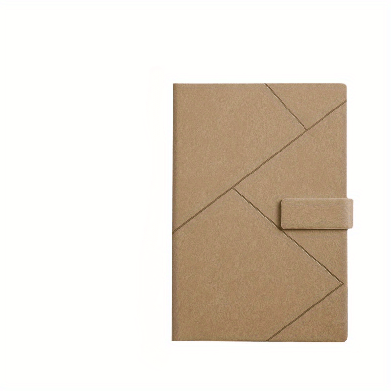 A5 Embossed Notebook for Business Office, Meeting Records Notepad Set