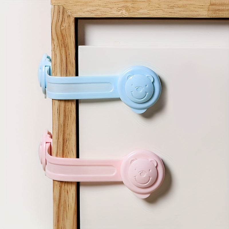 Baby Anti-pinch Long Strip Safety Lock Soft Rubber Lock Buckle