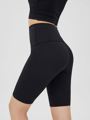 High Stretchy Yoga Shorts Slim Fitted Butt Lifting Sports Pants
