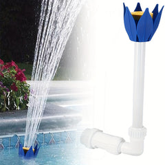 Adjustable Waterfall Pool Fountain Spray Above & In Ground Swimming Pool Waterfa