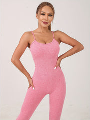 Seamless Stretchy Yoga Jumpsuit Women's Activewear