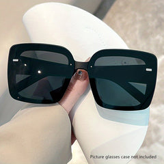Large Square Sunglasses Gradient UV400 Sun Shades Driving Beach
