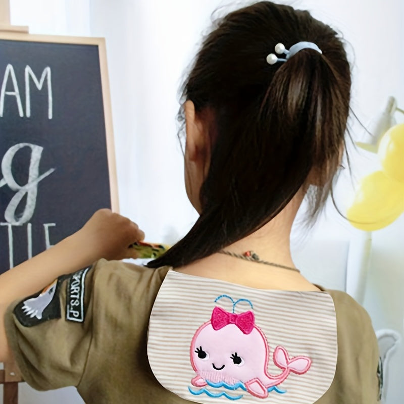3pcs Kids Cotton Sweat Towels for Back Pad