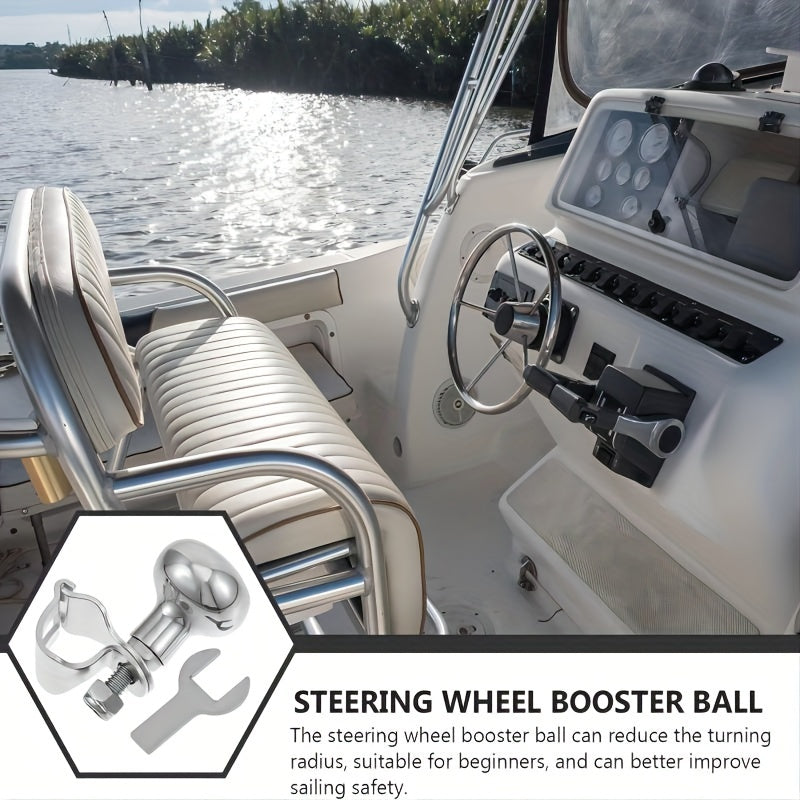 Stainless Steel Boat Steering Wheel Knob for Boat Yacht