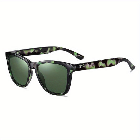 Polarized Men's Square Sunglasses UV400 Protection