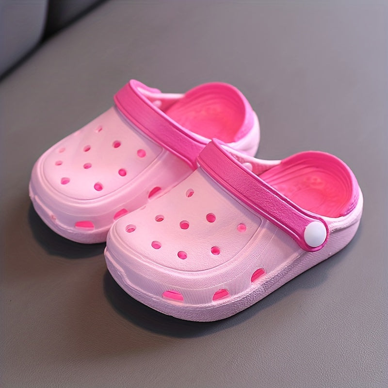 Kids Garden Clogs Sandals Lightweight Non-slip Shoes