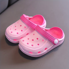 Kids Garden Clogs Sandals Lightweight Non-slip Shoes
