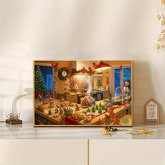 Christmas Diamond Painting Kit for Adults Festive Holiday Craft Set