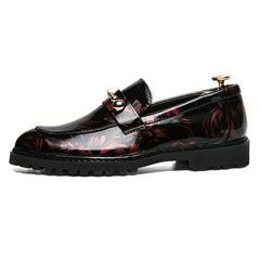 Women's PU Leather Loafers Stylish Softy Sole Low Top Shoes