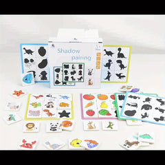 Wooden Puzzle Blocks for Shadow Matching Game