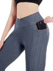 High Waist Yoga Pants Tummy Control Booty Workout Leggings