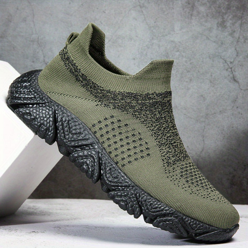 Men's Slip on Sneakers Lightweight Breathable Sock Shoes