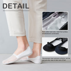 No Show Socks Invisible Breathable Low Out Ankle Socks Women's Stockings