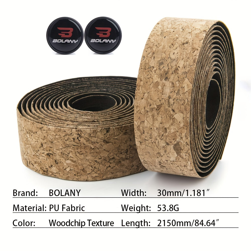 Bolany Road Bike Handlebar Tape - Woodchip Texture Design