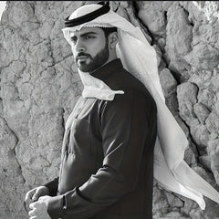 Men's Saudi Asma Muslim Head Cover Bandana Shema Scarf