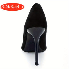 Women's Pointed Toe Slip On Stiletto Heels