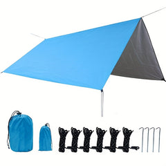 Portable Sky Curtain Tent for Outdoor Camping Sunshade and Rainproof