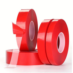 Red Film Transparent Double sided Adhesive Thickened Non marking Tape