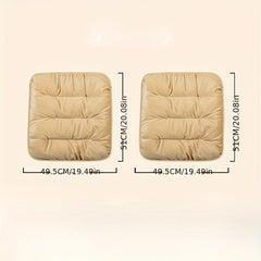 Winter Plush Short Plush Cushion For Car Seat Anti Slip Thermal Insulation