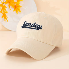 Adjustable Unisex Baseball Cap with Embroidery