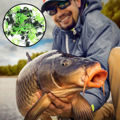 60pcs 10 Group Fishing Bobber Float Stopper Beans Accessories