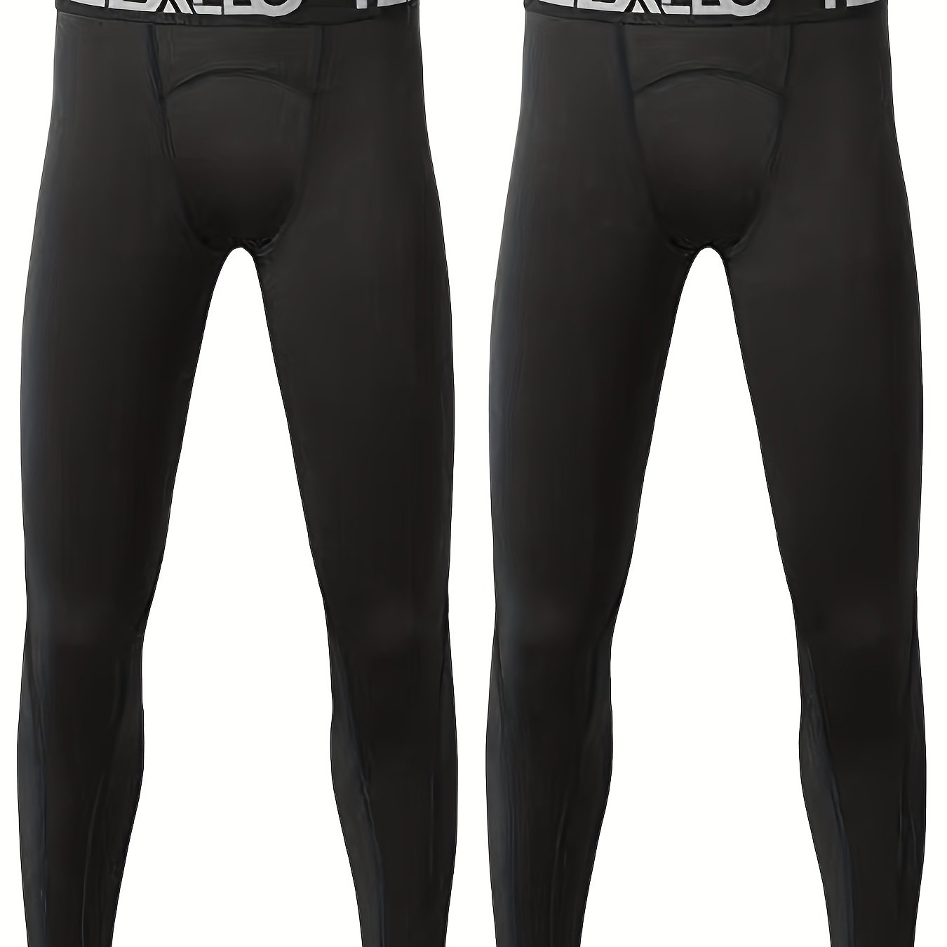 TELALEO 2PCS Youth Compression Fitness Leggings Kids Tights