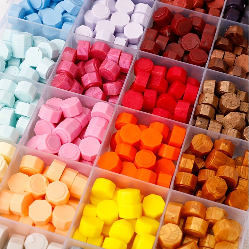 Colored Wax Pellets Sealing Beads Craft Wedding
