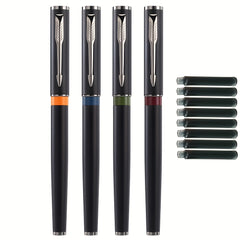 9pcs Fountain Pen Set 1 Pens 8 Ink Sack Ink for Writing Drawing