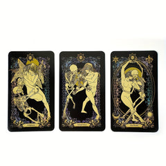 Wandering Spirit Gothic Dark Tarot Mini Cards with QRCode Guidebook