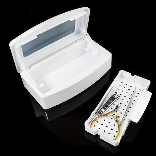 Nail Tool Disinfection Box Alcohol Cleaning Soaking Box