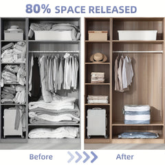 1pc Space Saver Vacuum Storage Bags Jumbo Cube