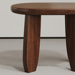 Solid Wood Stool Walnut Shoe Changing Stool Creative Household Small Stool