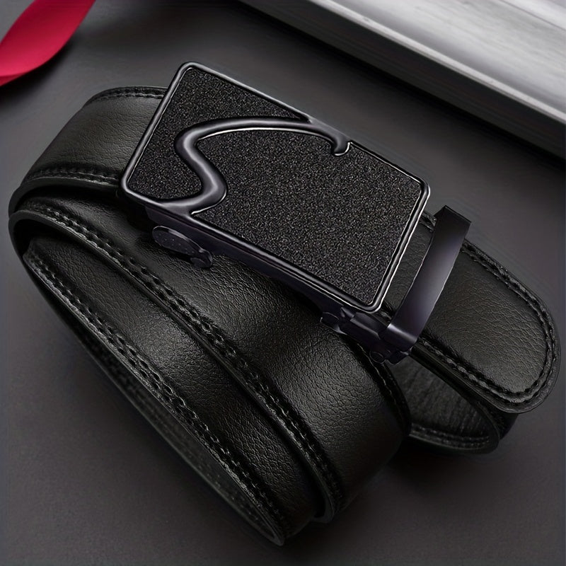 Men's Automatic Buckle Business Belt
