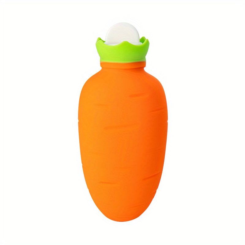 Carrot Shaped Hot Water Bag 2 In 1 Silicone Cartoon