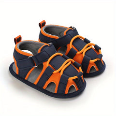 Baby Boys Breathable Sandals Lightweight Anti-Slip Comfortable Sandals