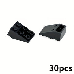 Bulk Assembly MOC Building Blocks 3X2 Sloped 25 Front Reverse Block 30pcs