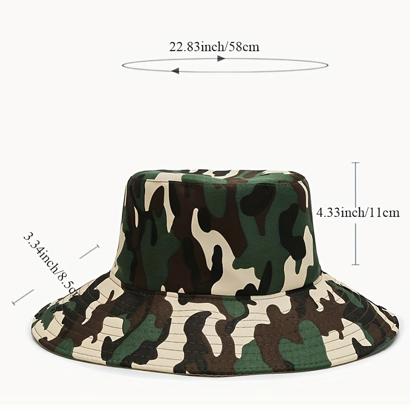 Wide Brim Sun Hat Foldable for Fishing Hiking Beach