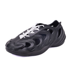 Men's Casual Lace up Hollow Out Sandals Lightweight Beach Shoes