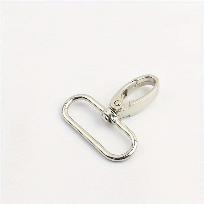 10PCS 3 Bag Strap Hook Oval Swivel Lobster Clasp Hanger DIY Keychain