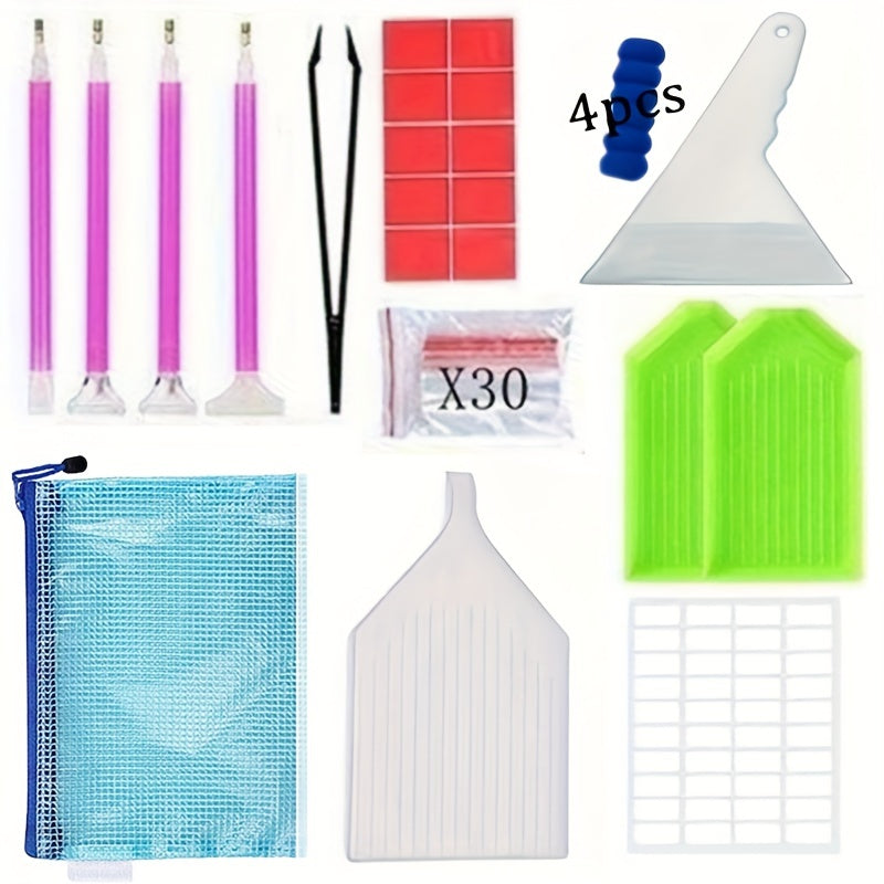 Diamond Painting Kit Accessories Tools 127pcs