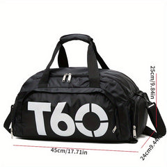 Waterproof Gym Bag Dry Wet Separation Sports Bag