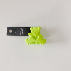 Candy Hair Clip Love Bear Hair Grab Cartoon Headwear