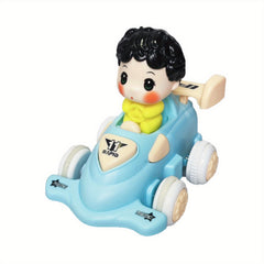 Cartoon Shaking Head Sports Car Toy for Kids