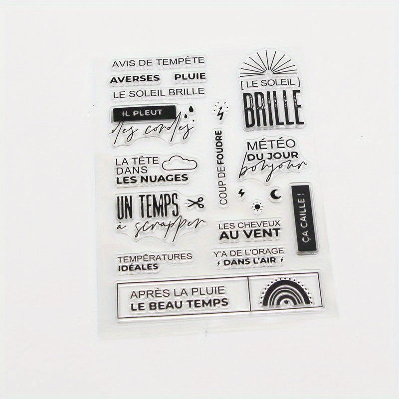 Cartoon Silicone Transparent Seal for DIY Scrapbooking