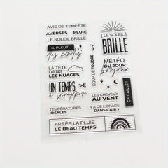 Cartoon Silicone Transparent Seal for DIY Scrapbooking